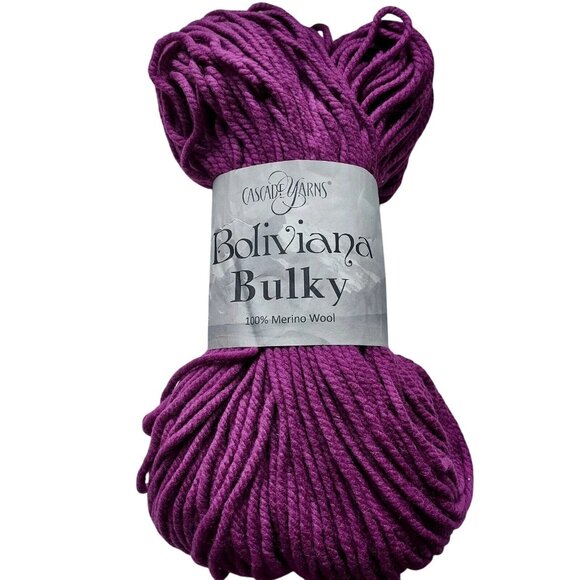 Cascade Yarns Boliviana Bulky Purple - Picture 1 of 2